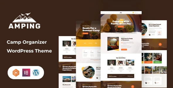 Amping – Camp Organizer WordPress Theme