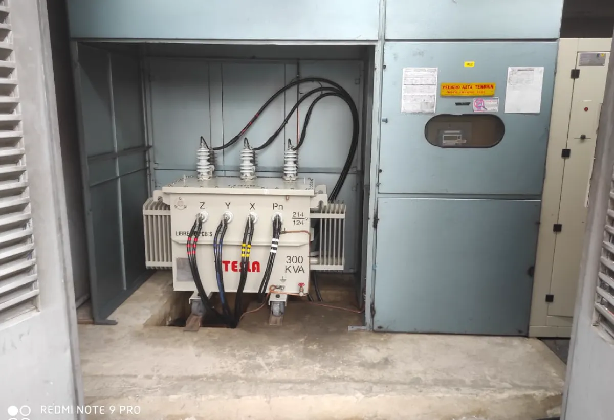 Subestacion electrica Universidad Catolica
