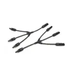 Conector Solar Mc4 Tipo Y 3 A 1 Flexible Par Retie