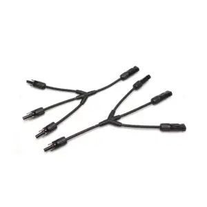 Conector Solar Mc4 Tipo Y 3 A 1 Flexible Par Retie